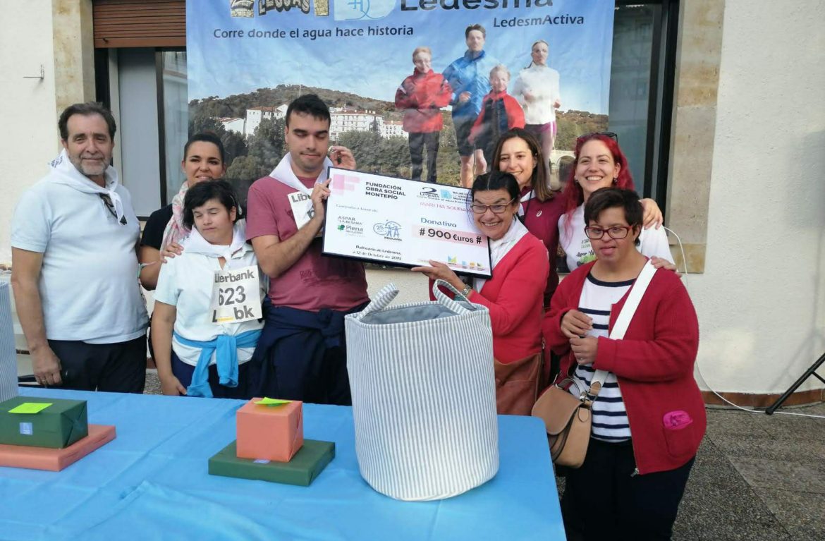 Marcha solidaria Balneario de Ledesma