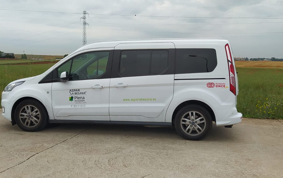 Fundación ONCE apoya económicamente a ASPAR “La Besana” en su Proyecto de Adquisición de Vehículo Adaptado.