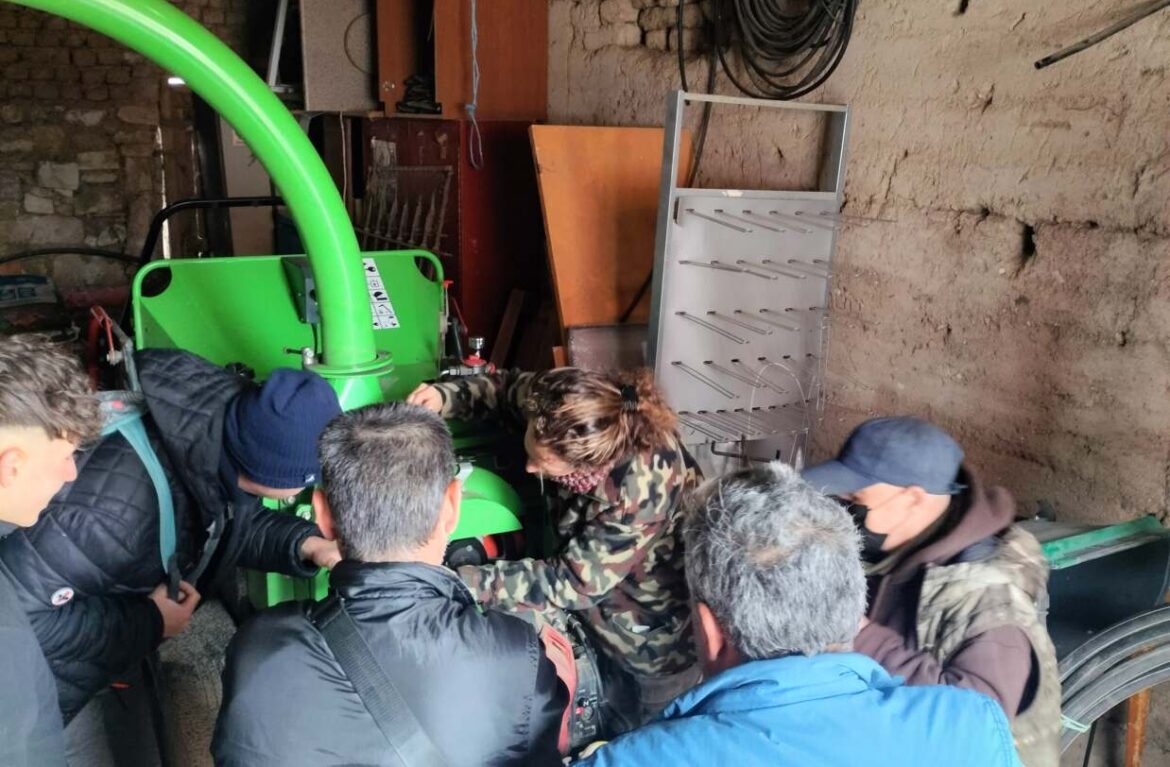 El uso de la biotrituradora como herramienta para la inclusión y la sostenibilidad en el entorno rural