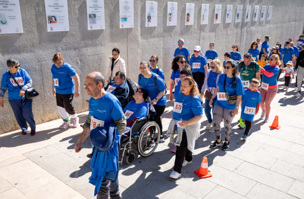 Aspar “La Besana” participa en la Marcha Solidaria por el Día de Castilla y León a favor de las entidades de Plena Inclusión Castilla y León.