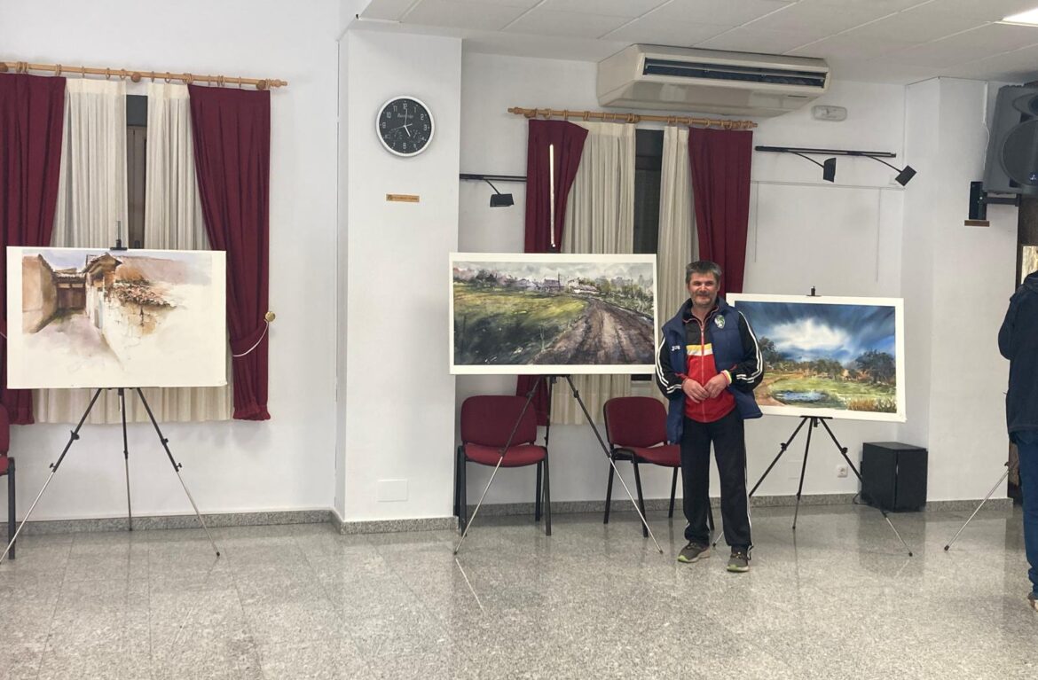 II Certamen de Pintura Rápida “El Alcornocal”: arte, lluvia y mucho corazón en Valdelosa